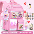 Large pink + free pendant + watch + card holder + 10-piece set