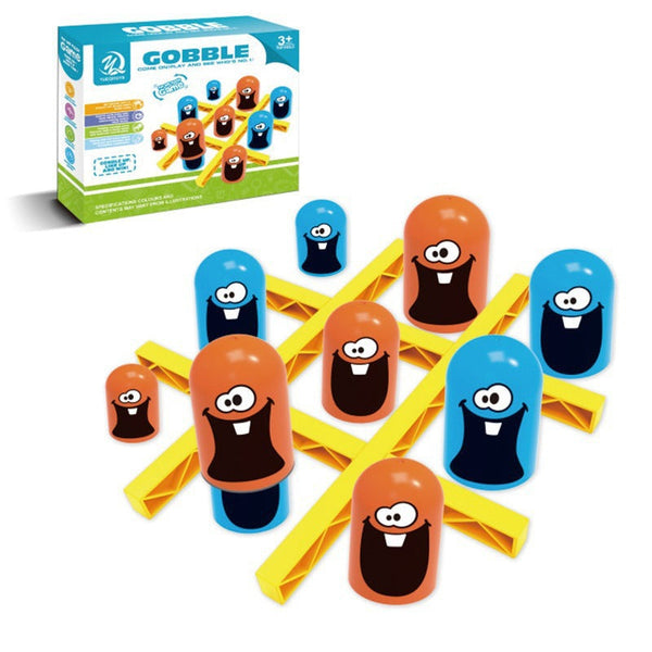 Cross-border export of children's toys, big eat three serial games, matryoshka dolls, parent-child interaction, educational toys manufacturers