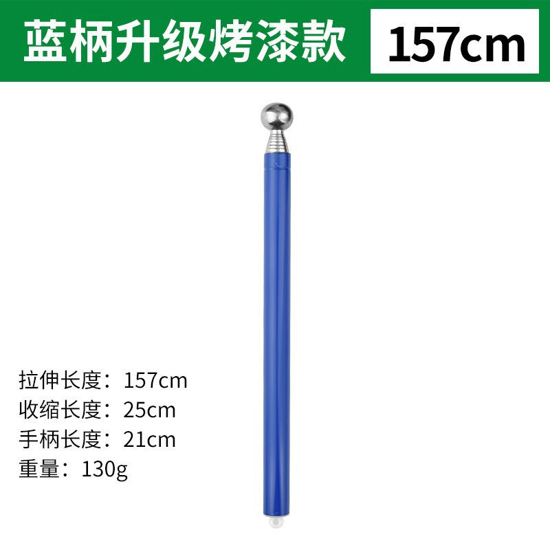 Empty drum hammer inspection tool thickened thickened telescopic professional acceptance suit knocking tile empty drum detection hammer inspection rod