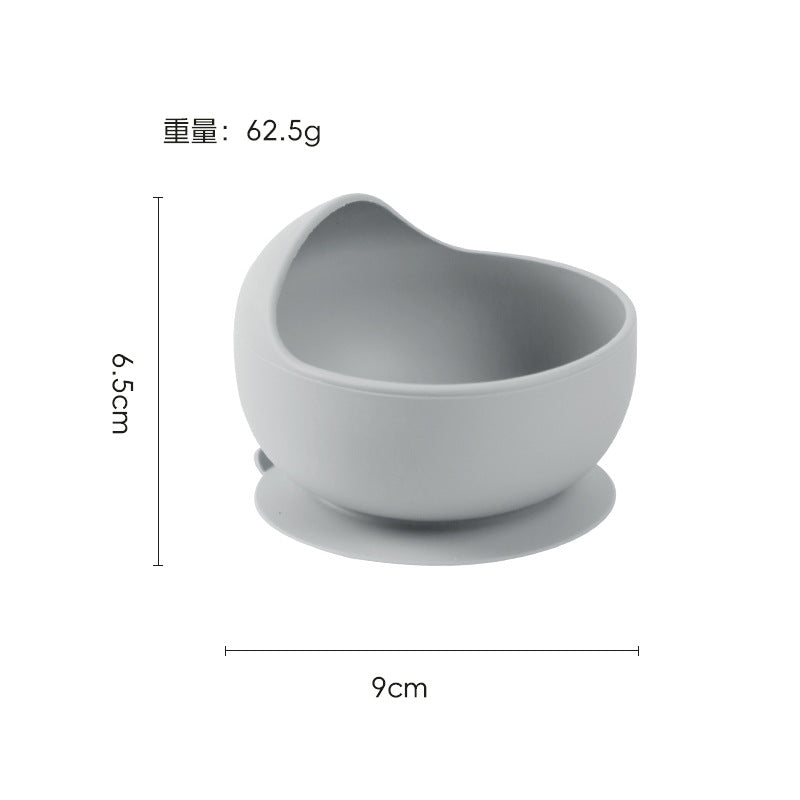 bestselling silicone baby feeding set: infant supplies, baby food bowl, fork, spoon, bib, and utensil set
