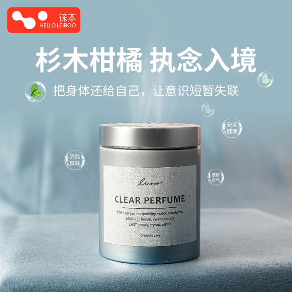 Laiben car aromatherapy car balm 2024 new fragrance lasting fragrance solid ornaments in the car advanced light