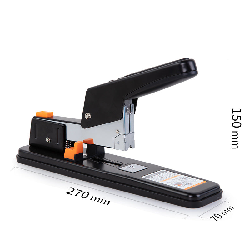 Deli 0392 Heavy-duty labor-saving stapler Financial office large thickened stapler stapler binding 60 pages