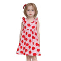 New girls' summer floral dress - kids' princess sundress - beach dress - summer cotton gauze cami dress -  collection