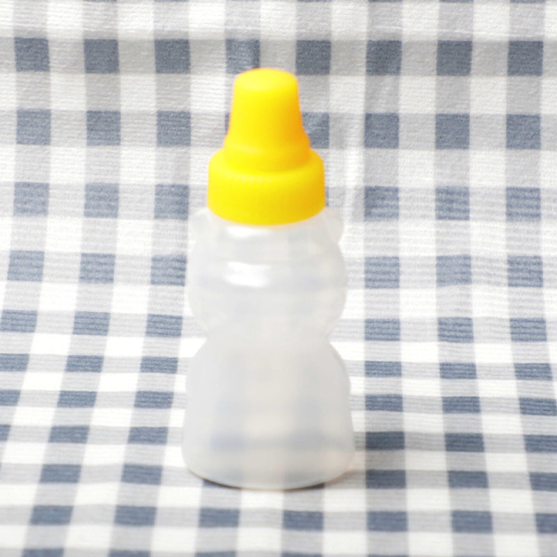Mini sauce bottle plastic squeeze sauce bottle japanese style squeeze condiment bottle food grade portable soy sauce bottle cross-border