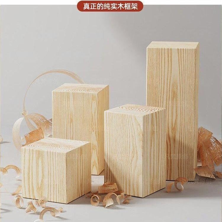 Cream style modern simple bedside table small storage bedside cabinet new solid wood popular bedroom installation-free for home