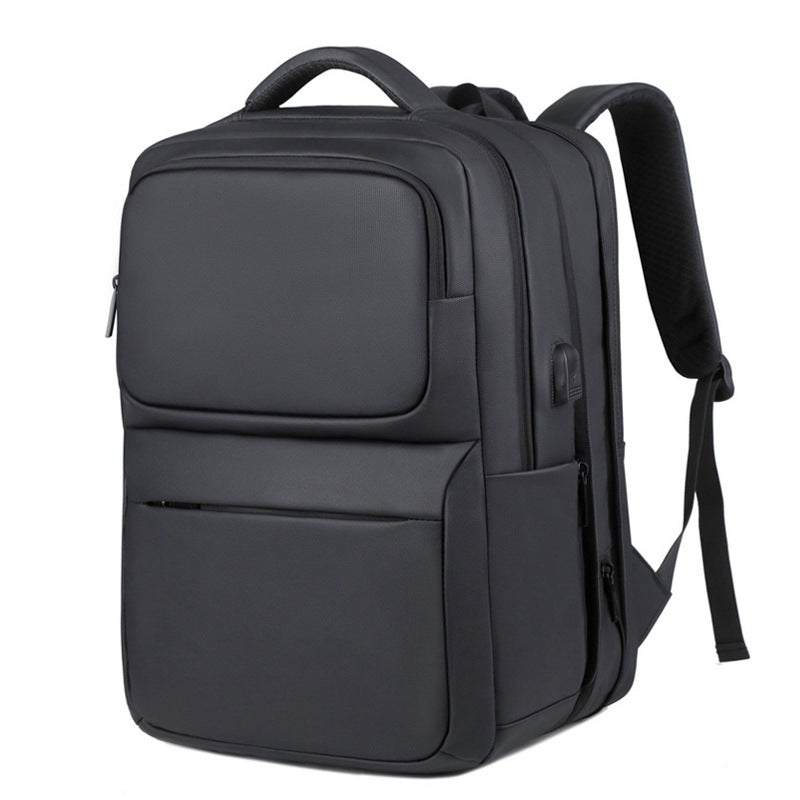 Cross-border men's fashion backpack casual women's backpack high-end commuting waterproof computer bag travel lightweight schoolbag