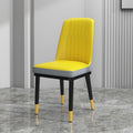 [reinforced carbon steel integrated frame + gold legs] yellow surface + gray back