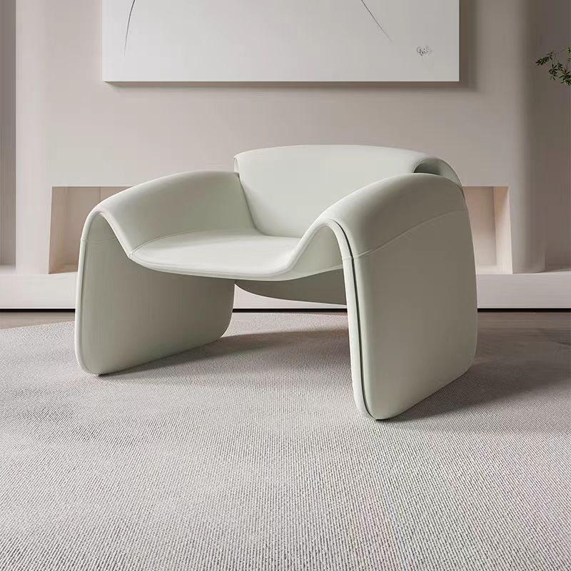 Italian normcore designer casual home single sofa chair scandinavian living room study special shaped creative m crab chair