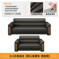 Office sofa coffee table minimalist reception area office sofa three-seater set living room small apartment