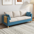 Bedroom double sofa small apartment scandinaviancasual modern economical rental house living room popular small sofa