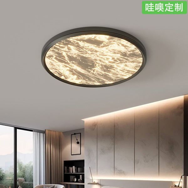 [Wow] Full-spectrum eye protection ceiling lamp Modern simple Italian minimalist master bedroom lamp 2025 new model