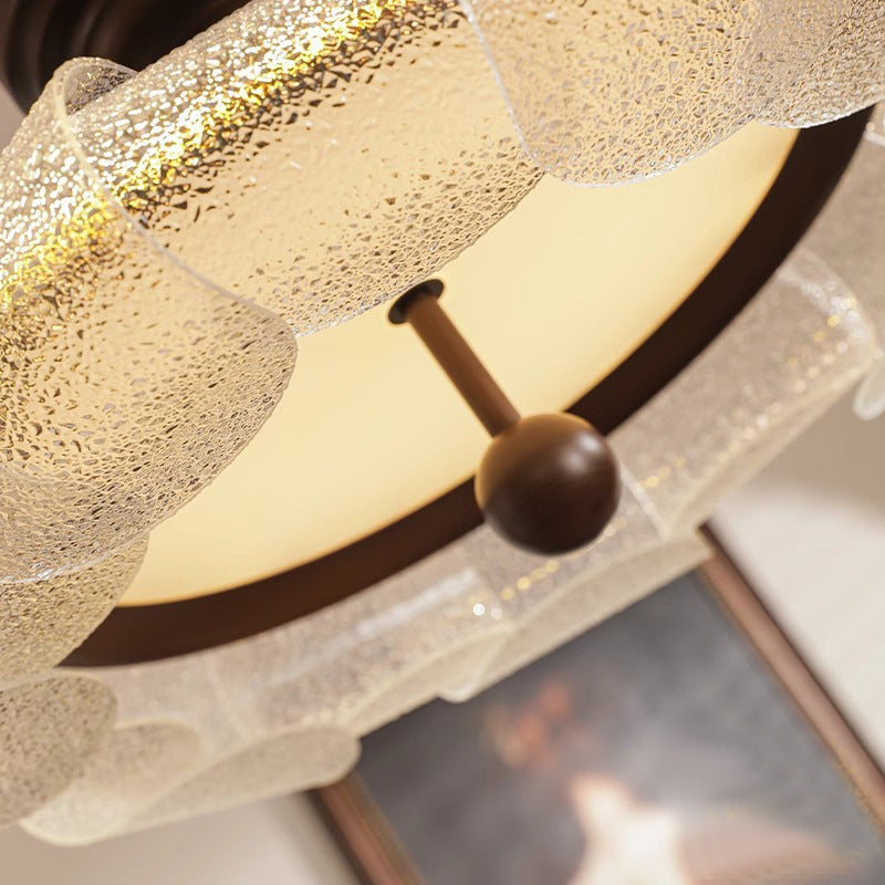 Medieval style bedroom ceiling light American retro master bedroom lighting simple atmosphere French designer study chandelier