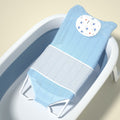 Sky blue-bath bed (with headrest + anti-slip layer)