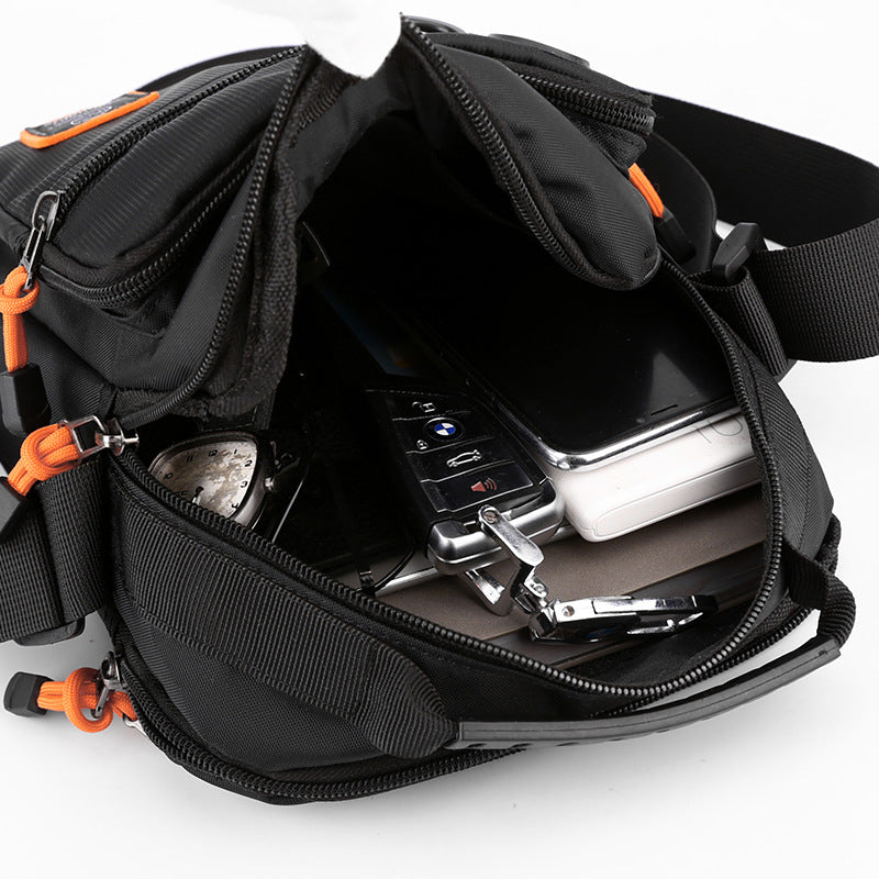 Fashion messenger bag backpack shoulder bag Korean version casual anti-splashing Oxford cloth business bag briefcase mobile phone bag