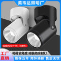 Led outdoor waterproof spotlight - adjustable angle for storefront signs, wall advertising, and outdoor flood lighting
