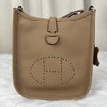Evelyn tc pattern first layer cowhide evelyne bag mini genuine leather women's bag shoulder crossbody tote bag small bag