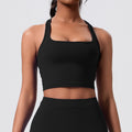 New arrival cross-border outdoor sports bra beautiful back running sports fitness tops women's tight sexy yoga vest