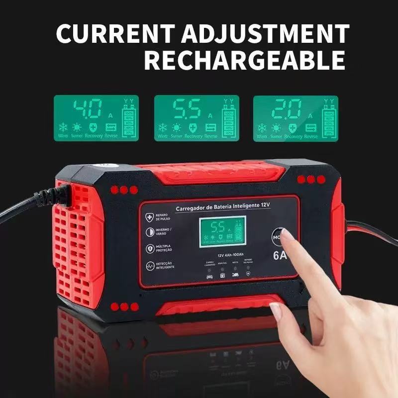 12v charger car battery charger motorcycle battery charger 12v6a battery charger