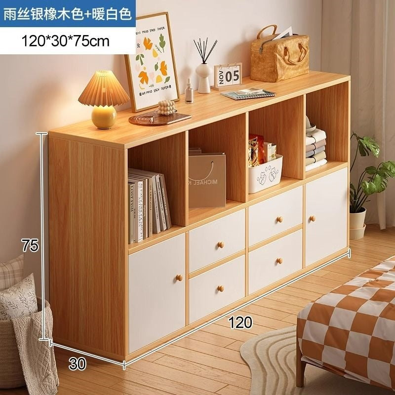 Bookshelf kindergarten reading rack multifunctional simple storage cabinet living room storage cabinet for home floor-standing storage rack