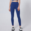 high waist peach butt yoga pants, nude belly tightening tight sports pants, running exercise fitness pants for women