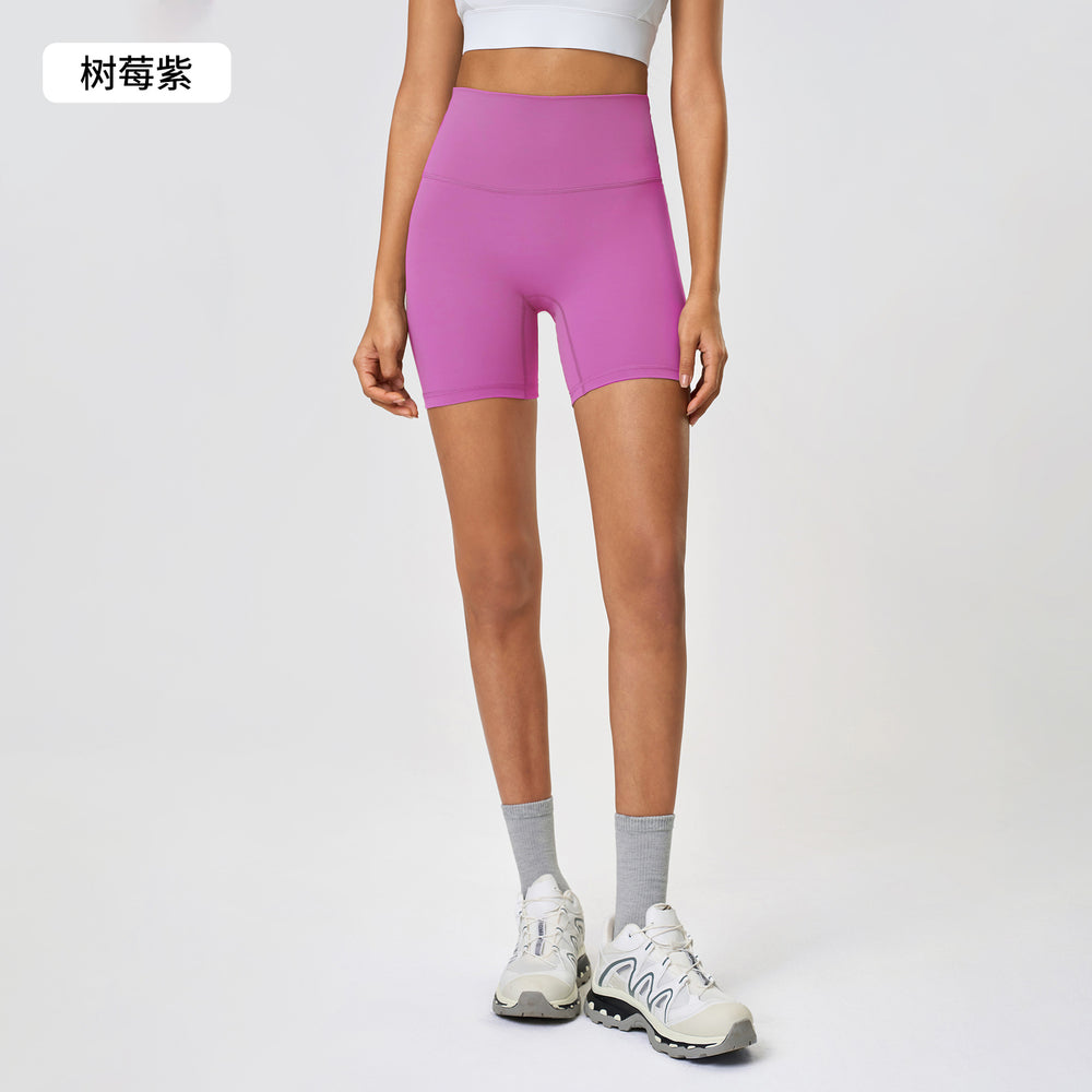 Super factory, high quality, can be customized with drawings and samples, oem hot labeling, one-stop processing and customization of yoga shorts