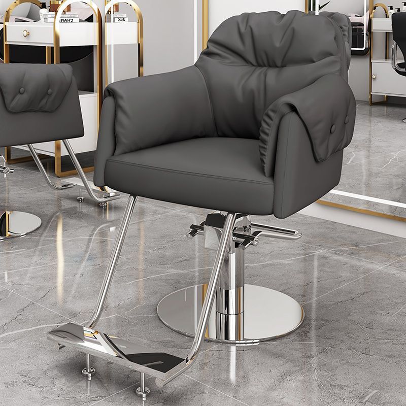 Hairdressing shop chair popular hair salon special classy hairdressing chair hairdressing shop seat hair cutting stool stainless steel hairdressing chair