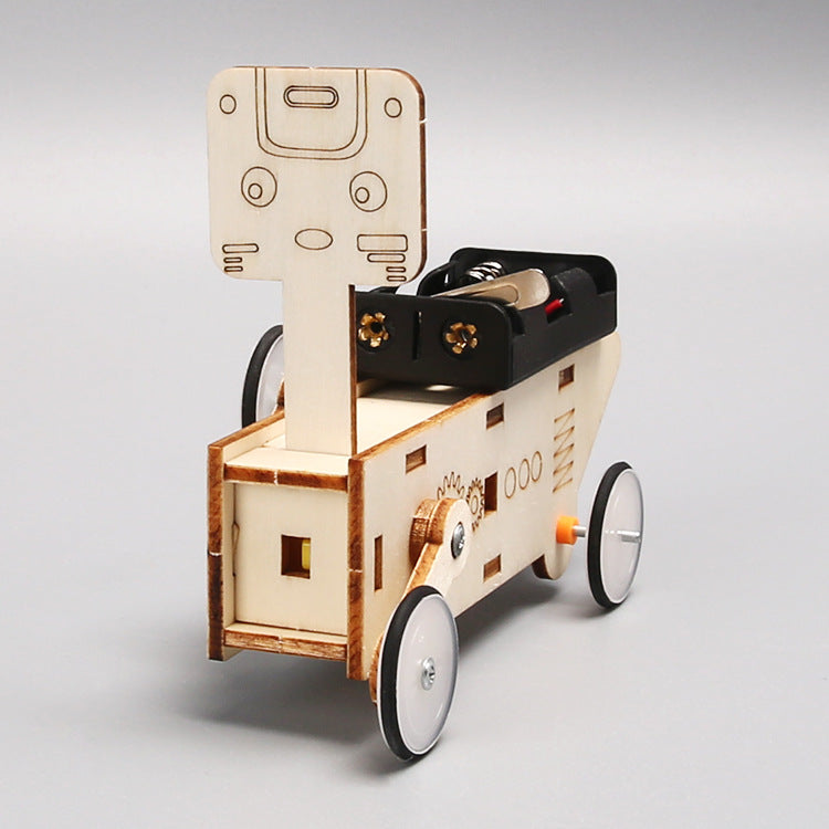 New children's technology small production materials educational toys small inventions crawling robot physics small experiment