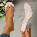 2024exportplus size super high heel transparent crystal high heels new arrival rhinestone outwear sandals and slippers fashionpunet celebrity