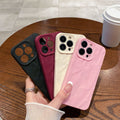 Matte pleated suitable for iphone16pro all-inclusive mobile phone case apple 11/xr anti-fall simple soft protective case 14