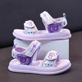 Girls' sandals: new  summer collection - soft-soled princess sandals for kids, non-slip beach sandals for girls