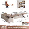1.8m boss desk+boss chair+ 2.0m bookcase