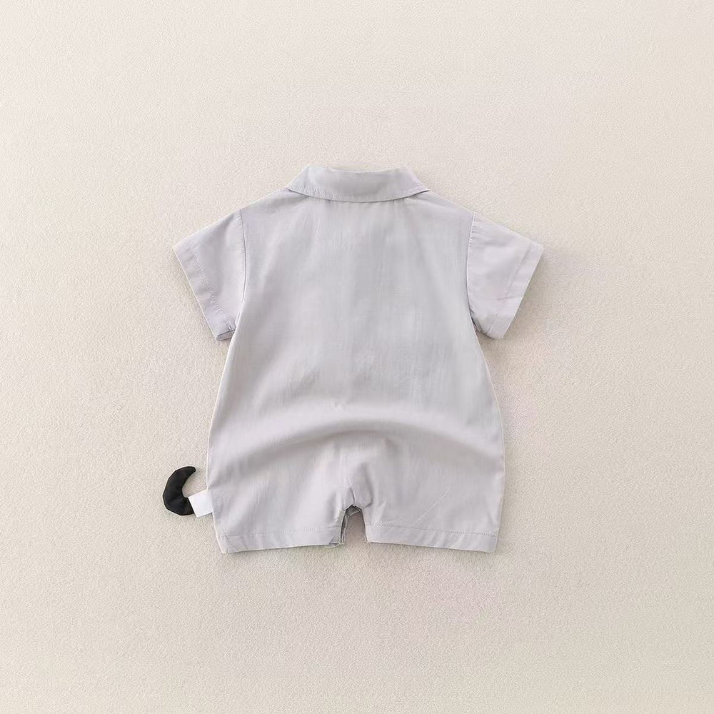 Summer newborn infant lightweight romper baby summer outfit short sleeve baby onesie cartoon super cute outdoor romper