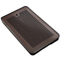 Tea tray, small tea table, one piece, dry soaking table, drain tray, tea sea, kung fu tea set, tea tray, tea table, bamboo portable