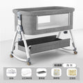 Baby crib - portable, foldable, multi-functional bassinet - newborn & toddler convertible bed