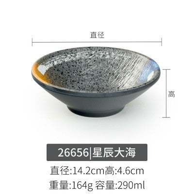 Melamine plate japanese plastic barbecue plate imitation porcelain round flat plate barbecue plate restaurant hot pot tableware dish plate commercial