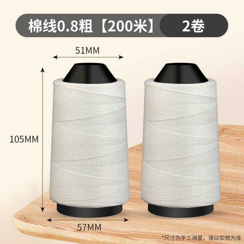 Thickened anti-wear cotton thread for construction site layout with ink line and ink fountain, carpentry measurement, ink fountain, powder ink, and line marking