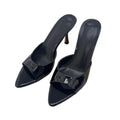 Spanish mango women's shoes summer new 2025 one-strap sandals outdoor casual versatile patent leather high heel sandals