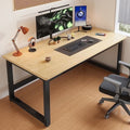 Computer desk student study desk bedroom desktop office desk writing rectangular home study desk table freestanding