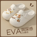 2026new arrival croc shoes women's outwear stomping on shit cartoon popular non-slip beach baotou sandals women's summer