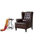 Tiger chair sofa chair single leather american retro european style living room bar cafe teahouse internet cafe solid wood