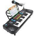 Children's 25-key electronic keyboard with microphone - beginner's piano, multifunctional musical toy for toddlers