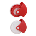 Multifunctional pastry cutting wheel pizza curling wheel roller knife manual twist wheel cutter baking tool cross-border