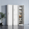 Factory employee locker steel locker iron workshop dormitory office nurse bathroom changing multi-door cabinet