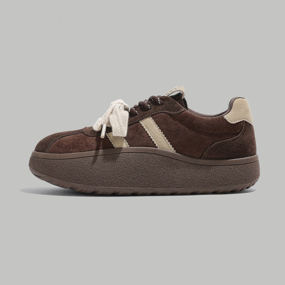Trending chunky platform sneakers for women - versatile retro german army trainers, new 2026 spring/autumn collection, hot-selling athletic & casual shoes