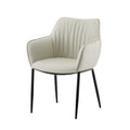 Export scandinavian cream style dining chair accessible luxuryclassy back chair modern casual negotiation chair dining chair