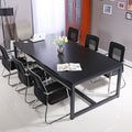 Conference table simple long table small casual modern office furniture training table negotiation reception long office desk no