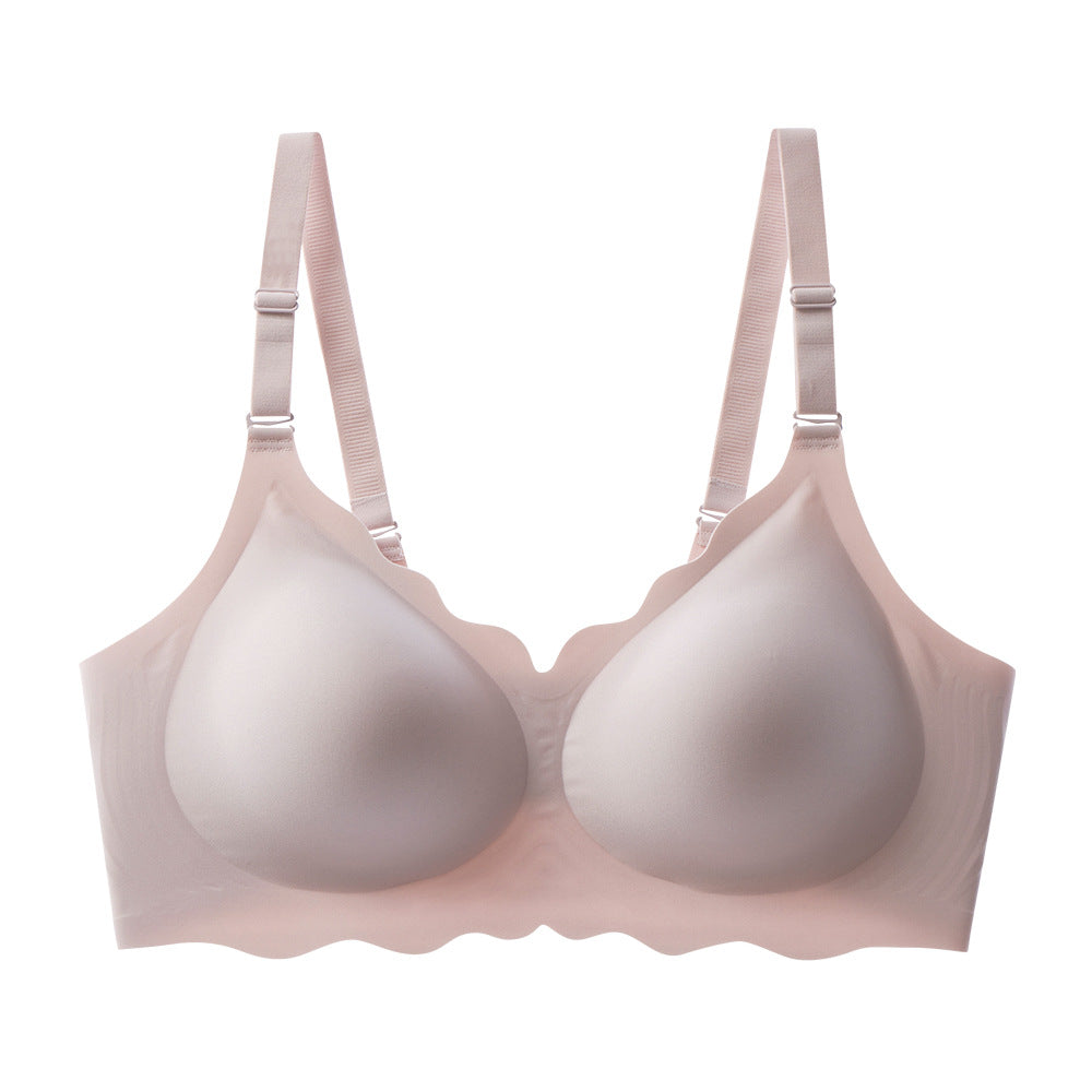 export hot-selling plus size seamless bra for women - full coverage, comfortable, beautiful back, anti-sagging, wireless bra