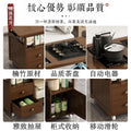 Movable tea table balcony new arrival coffee table living room tea table small for home tea table all-in-one complete set of tea cabinets
