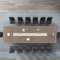 Conference table workstation long table conference room reception desk large conference table minimalist modern table and chair set