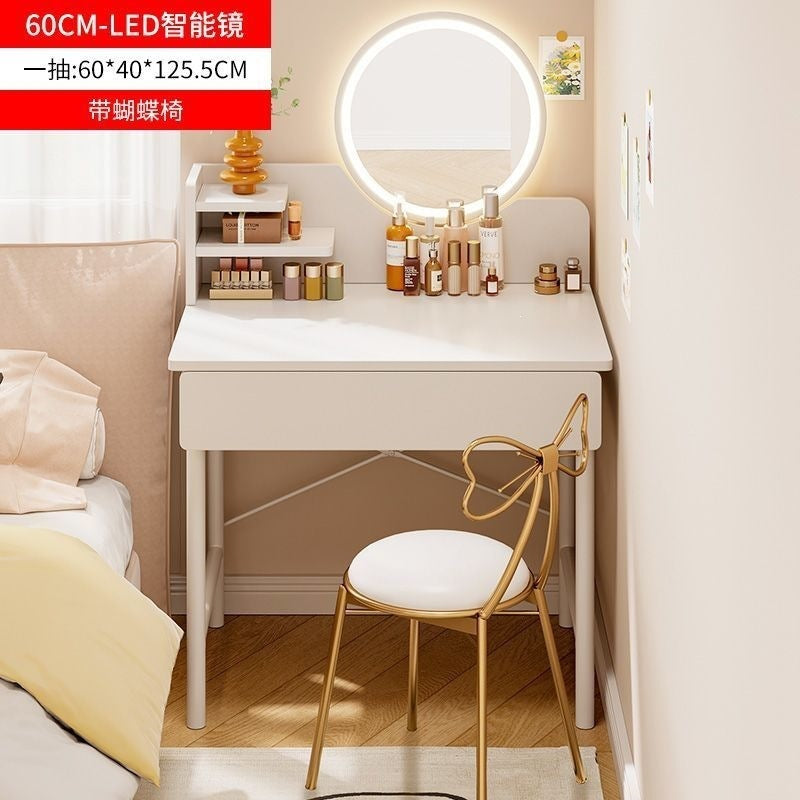 Minimalist modern vanity table for small apartments - new arrival! stylish makeup desk for rent, bedroom bedside small vanity table